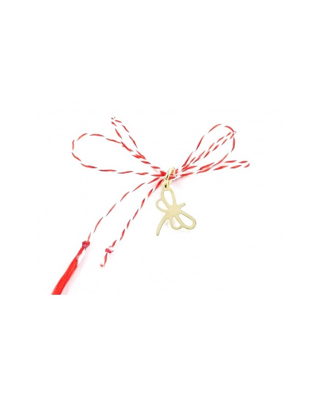 Martisor din aur galben 14K Libelula Acasa